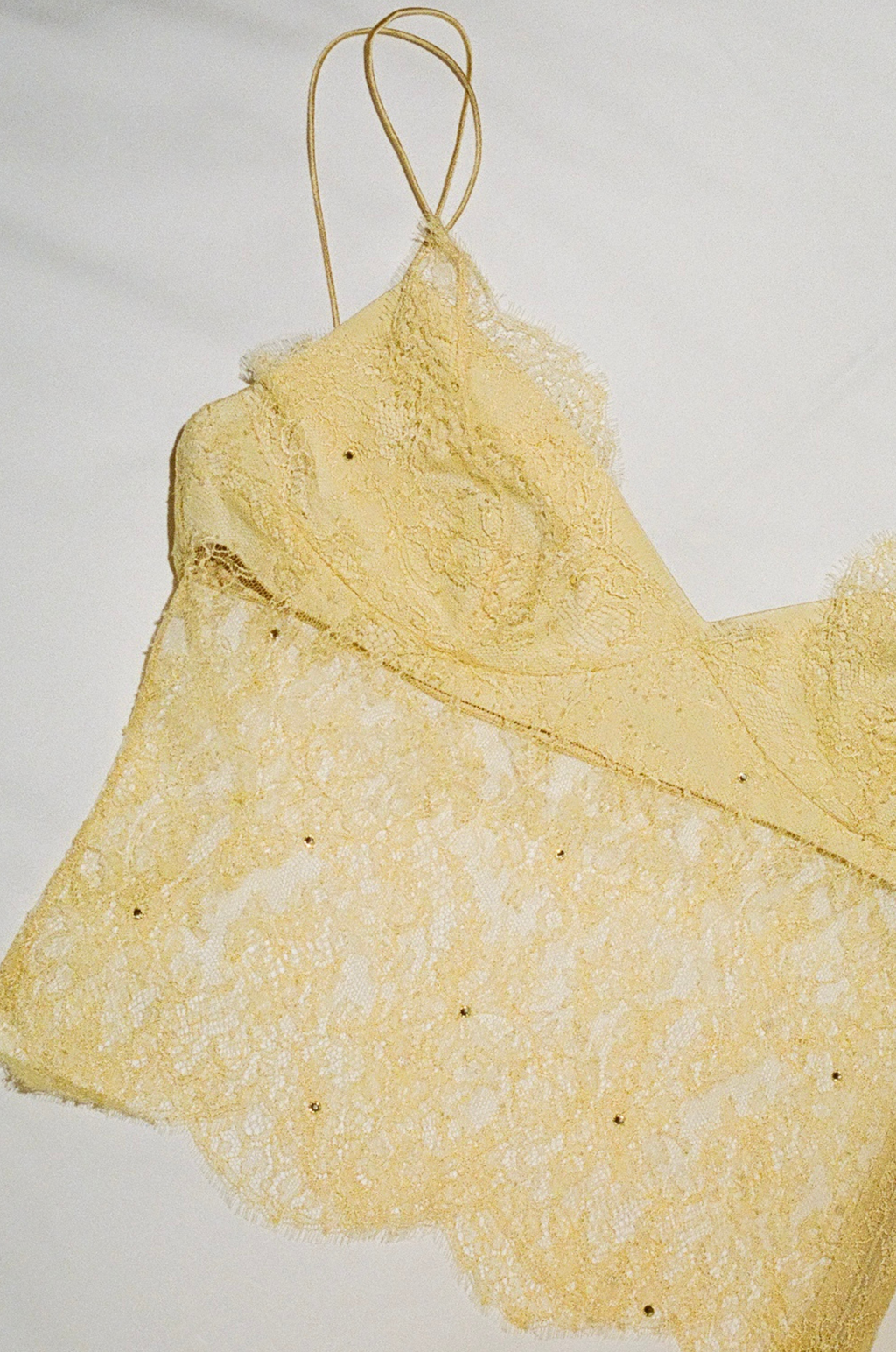 Forever Yours Crystal Chantilly Lace Top