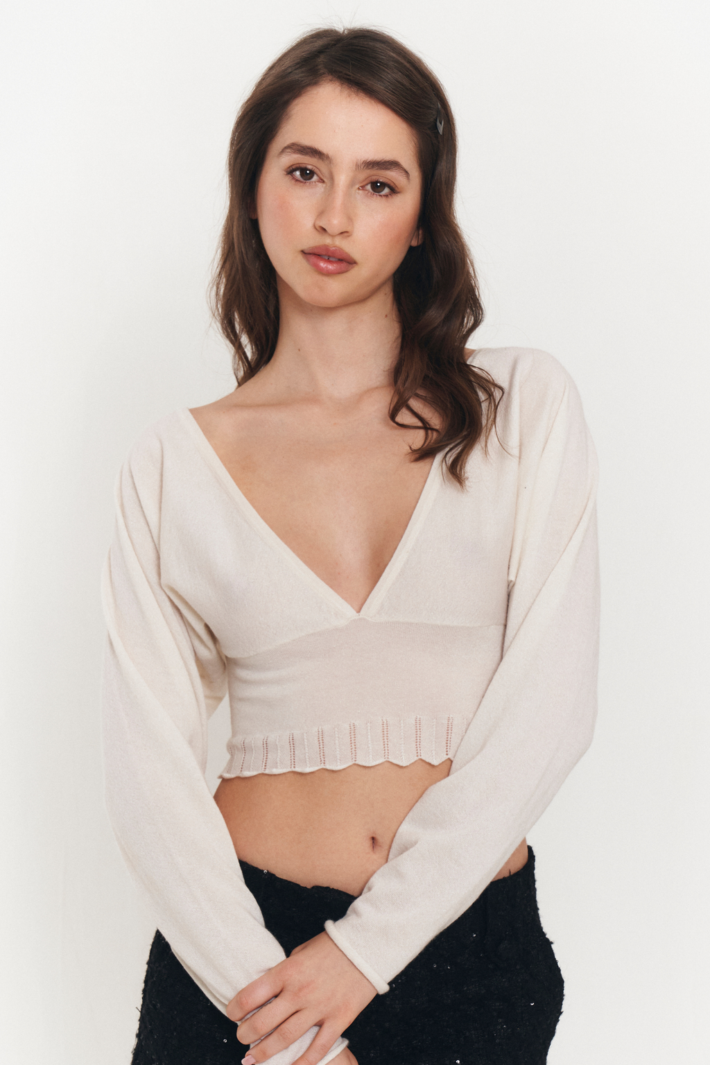 Aurora Cashmere Knit Sweater