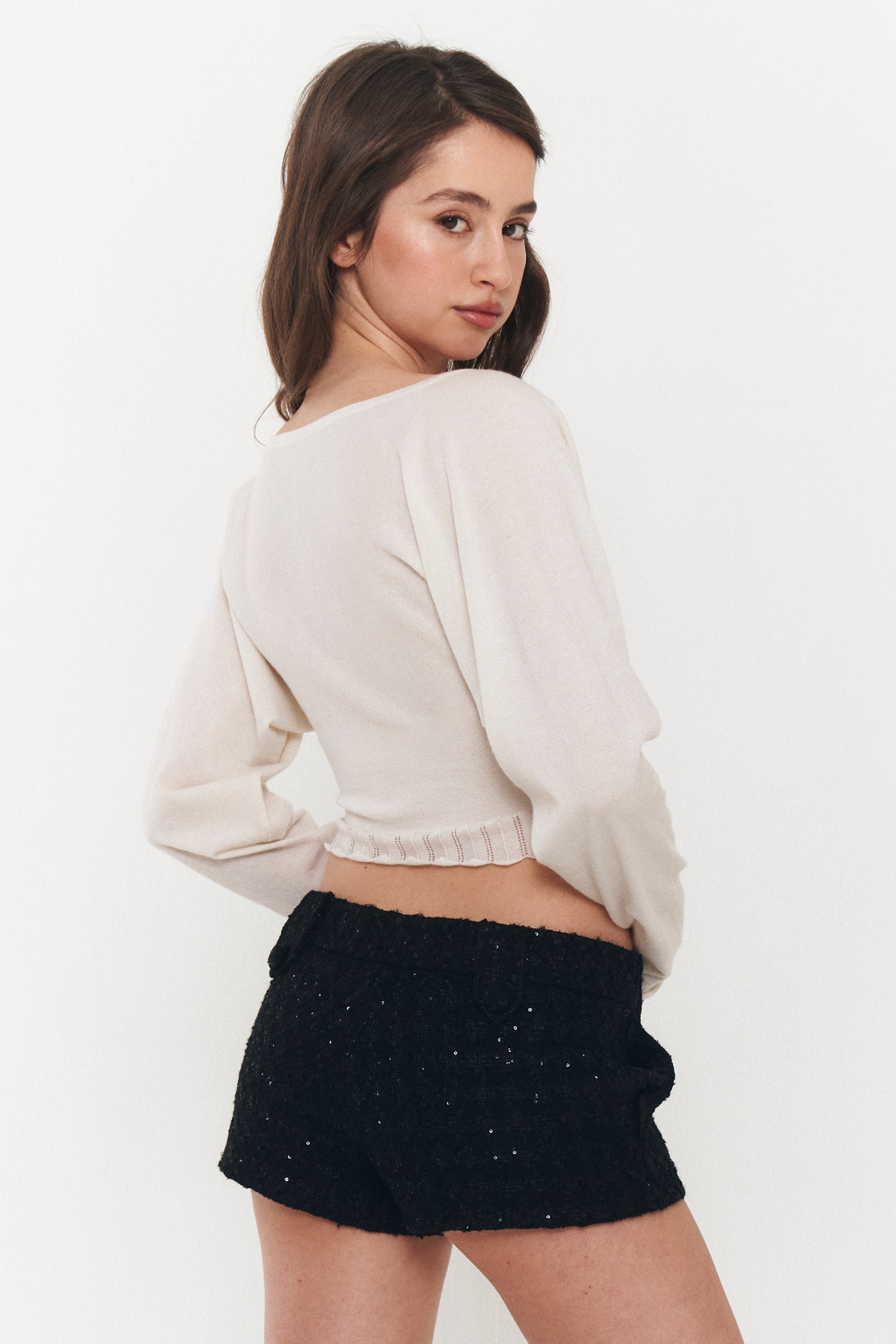 Aurora Cashmere Knit Sweater