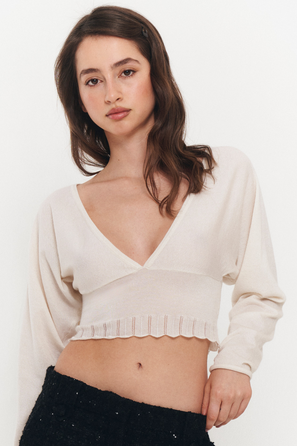 Aurora Cashmere Knit Sweater