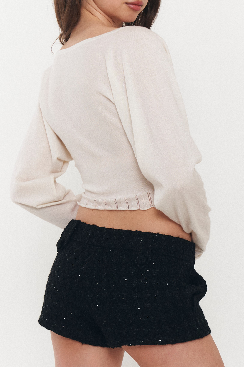 After Hours Sequin Mini Shorts