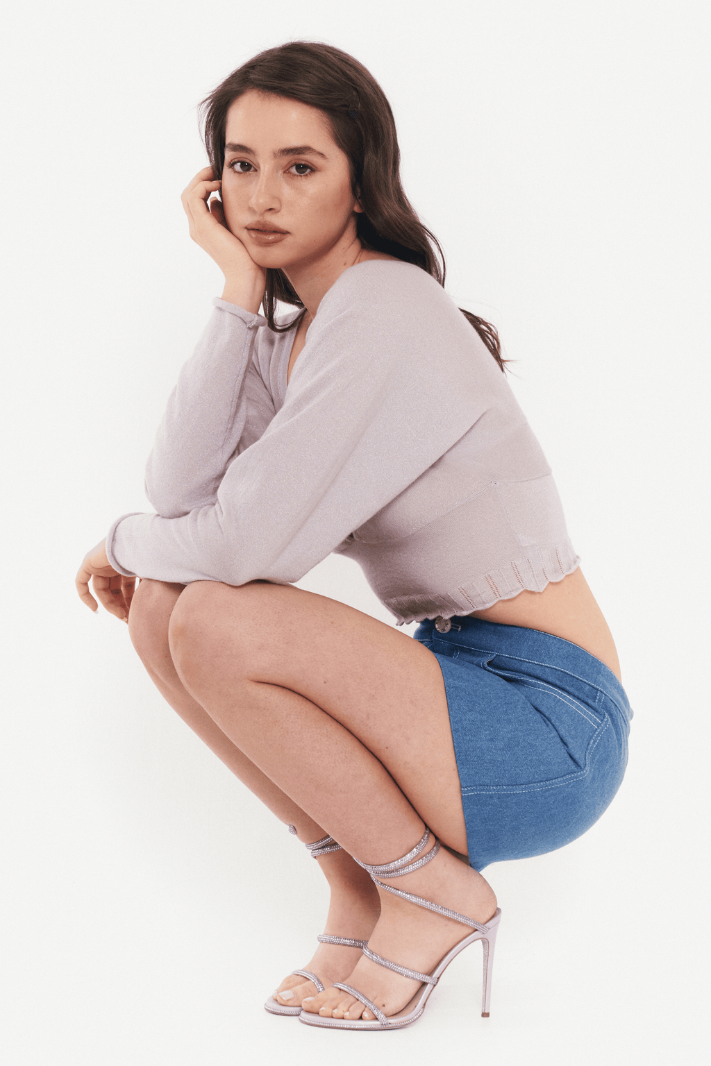 Aurora Cashmere Knit Sweater